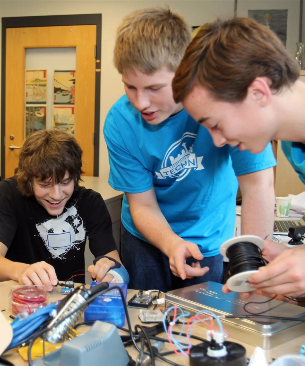 SEATTLE: TeenTechWA President Ezra Robinson, Bush School 2016
