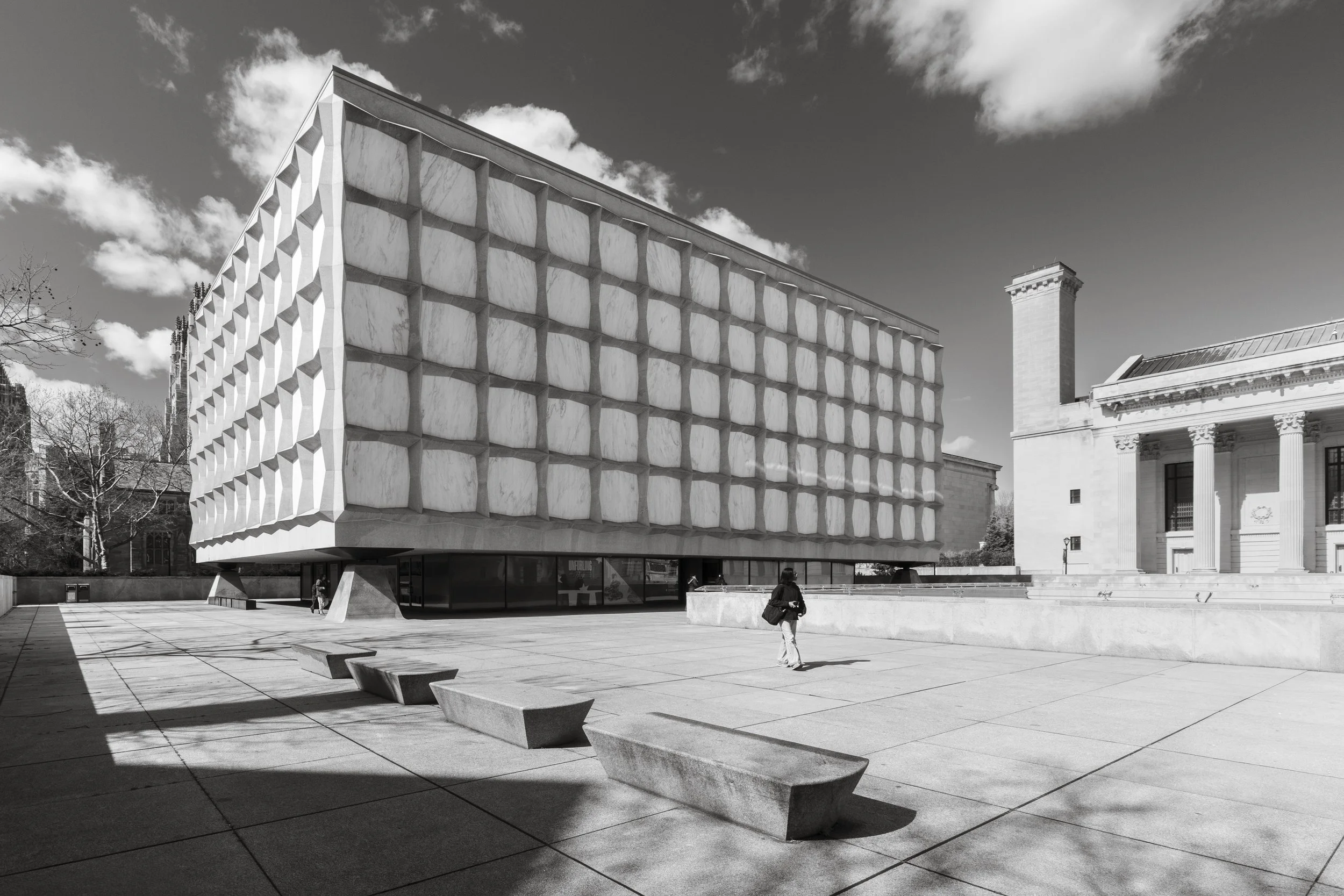 Beinecke Library Exterior, New Haven CT USA