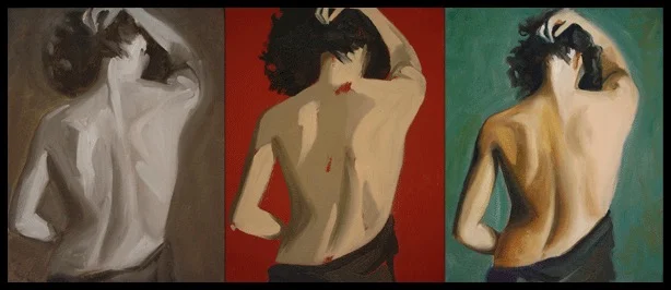 Feminine Torso Study, 33x43 oil on canvas