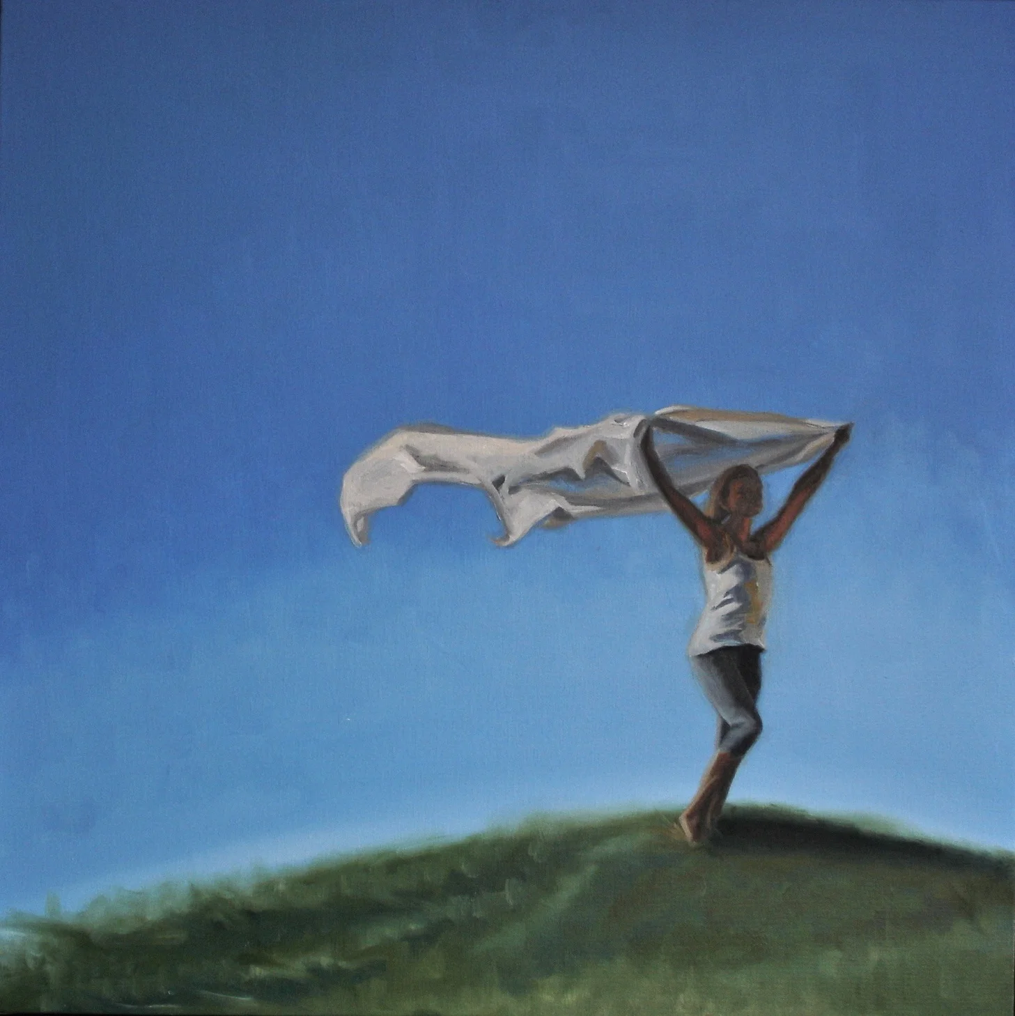 Joy 24x24 oil on canvas