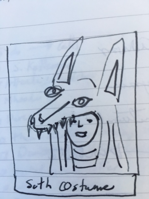 It started with a quick sketch in my calendar...