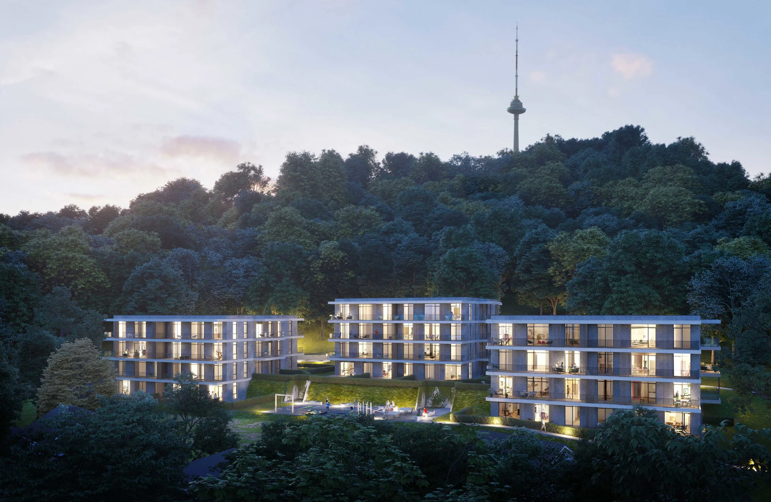 Housing visualisation. 3D visualisation. 3D architektur visualisierung. Architekturines vizualizacijos