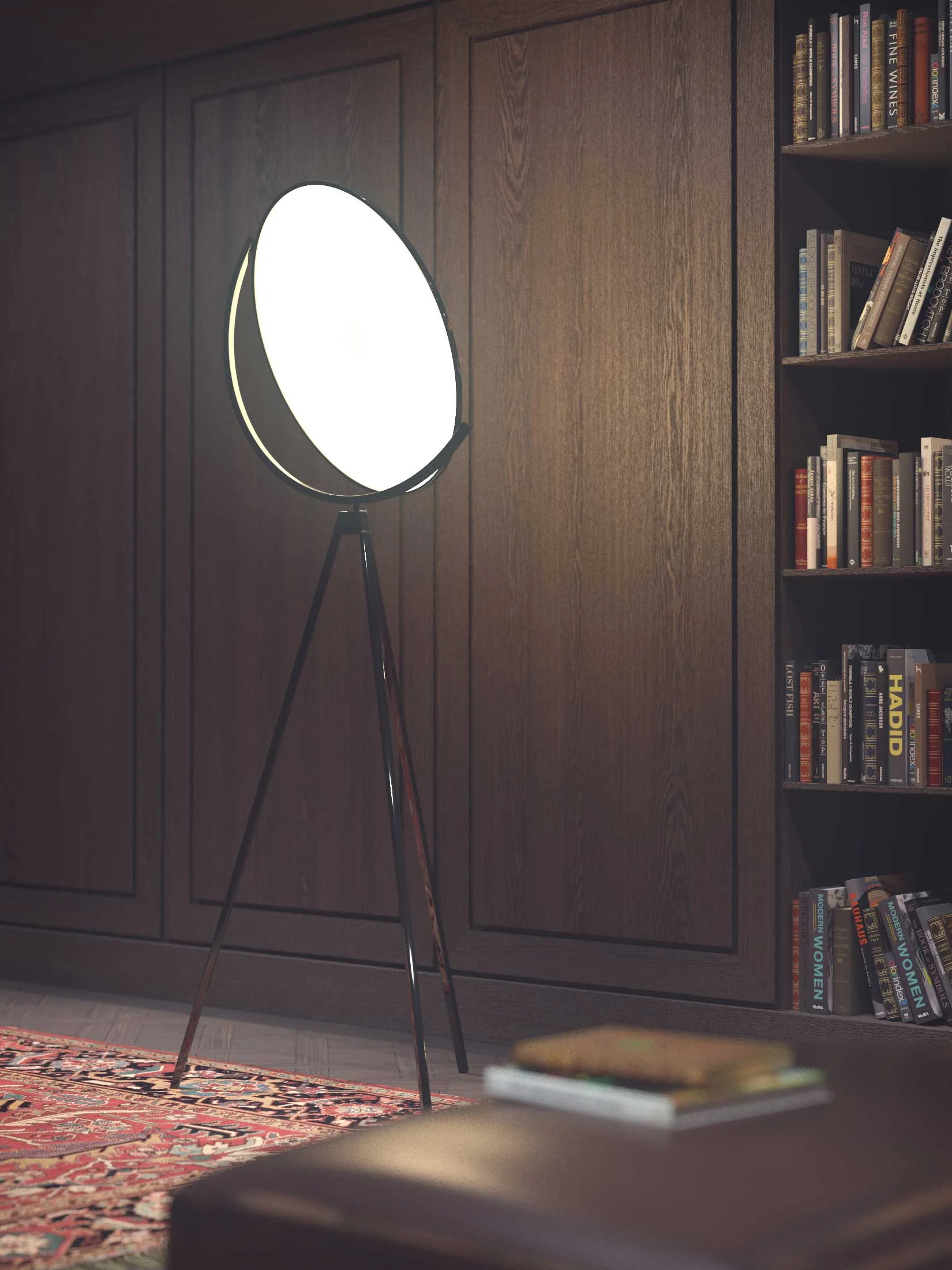 London apartment 3D visualisation