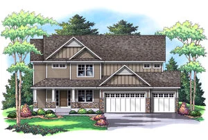 CREEKSBEND II 2,488 Finished Sq Ft 4 Bedroom 2.5 Baths