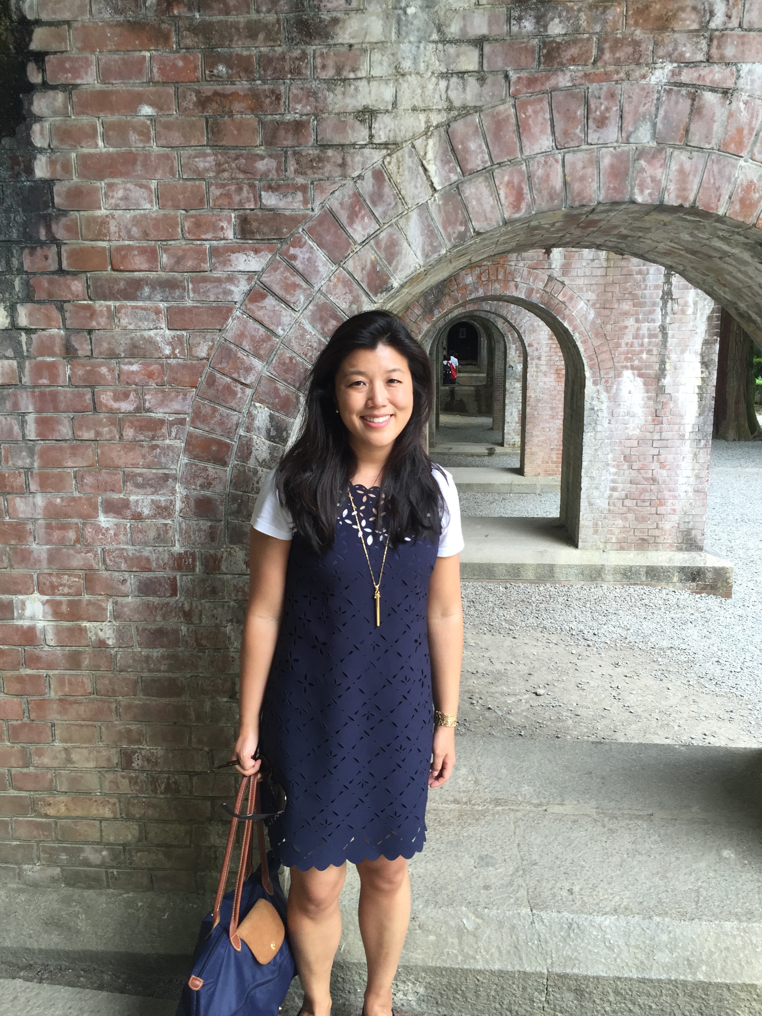 In Japan this past June. "This was in Kyoto, at the grounds of Nanzen-ji, a Zen Buddhist temple, by the Roman-style aqueduct. Kyoto is a beautiful, historical city."