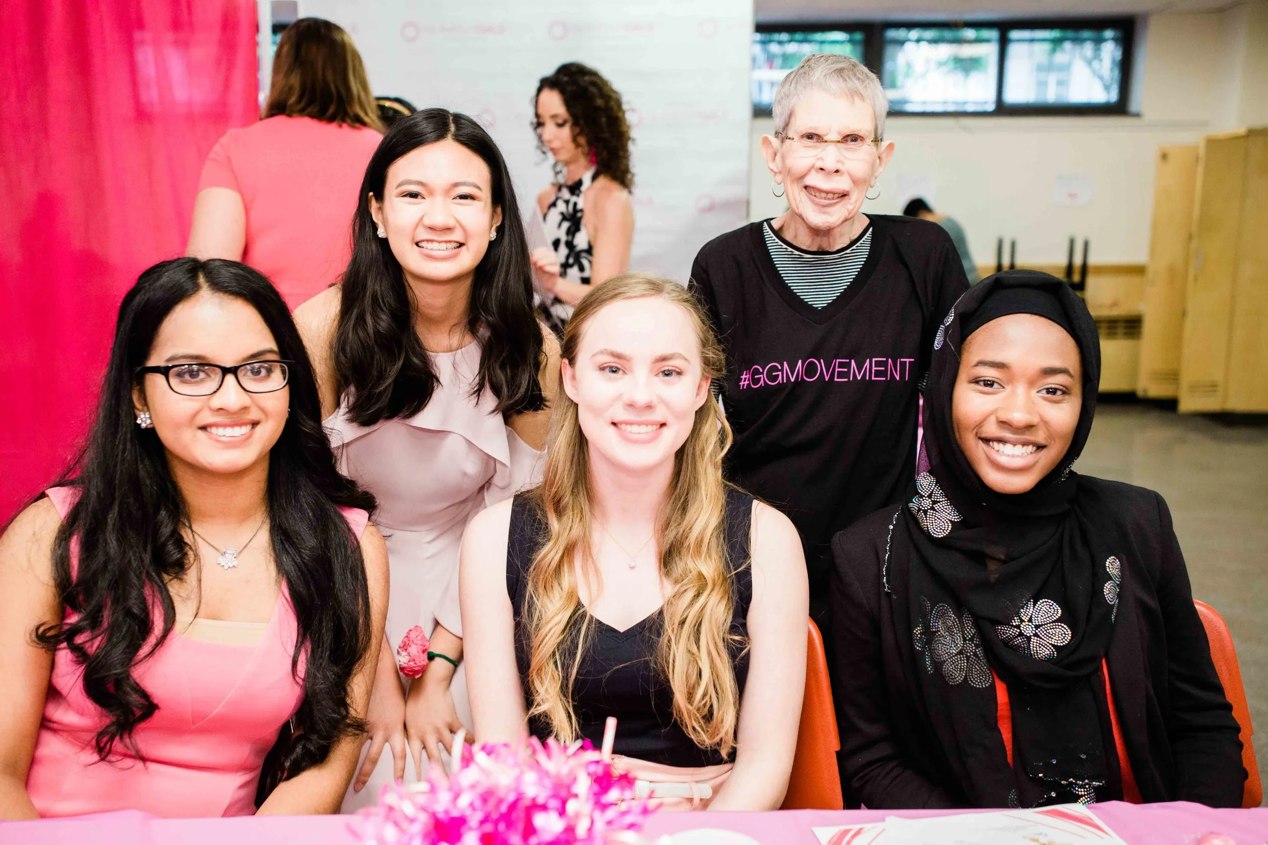 Clockwise from left: Alicia; Rheana; Rosalie, the Inspiration Glammy winner; Hafeezat; and Gretta.