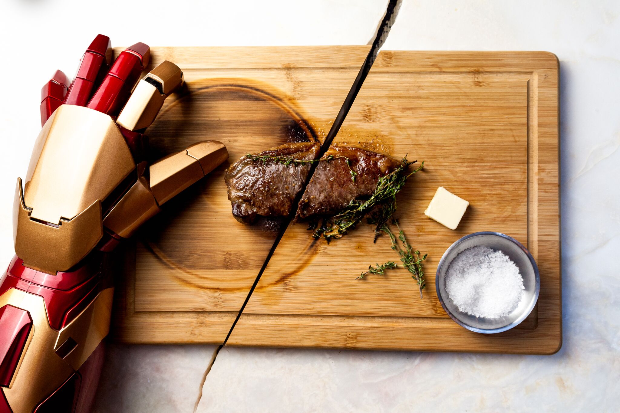 Iron Man's Cast Iron Steak
