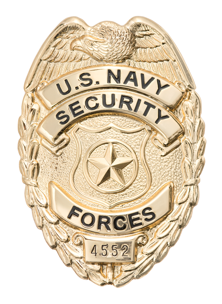 Naval Security Forces Badge — Kennedy Insignia