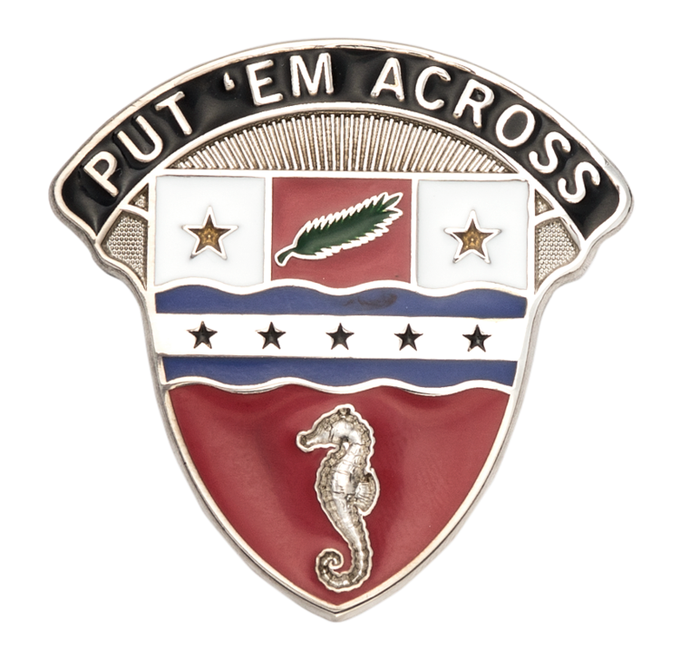 US Army 20th Aviation Brigade crest DUI clutchback c/b badge S-21 