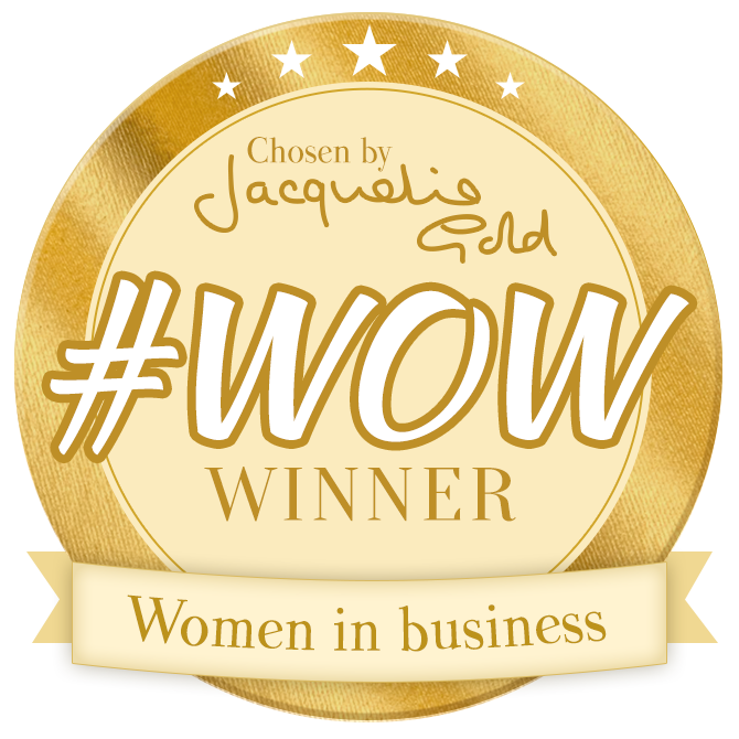 Jacqueline Gold WOW Winner 