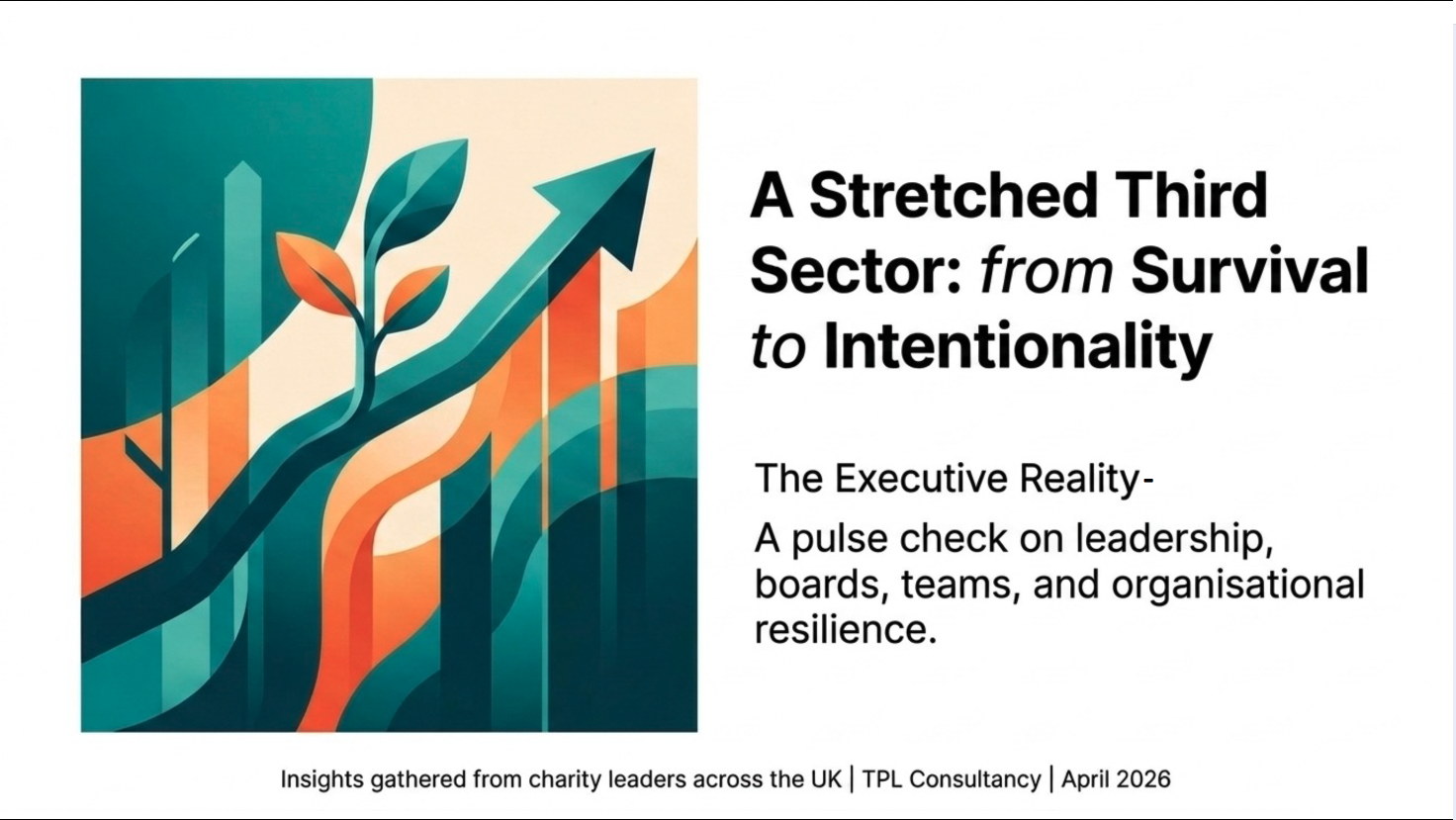 From Survival to Intentionality: A Pulse Check on the UK Charity Sector