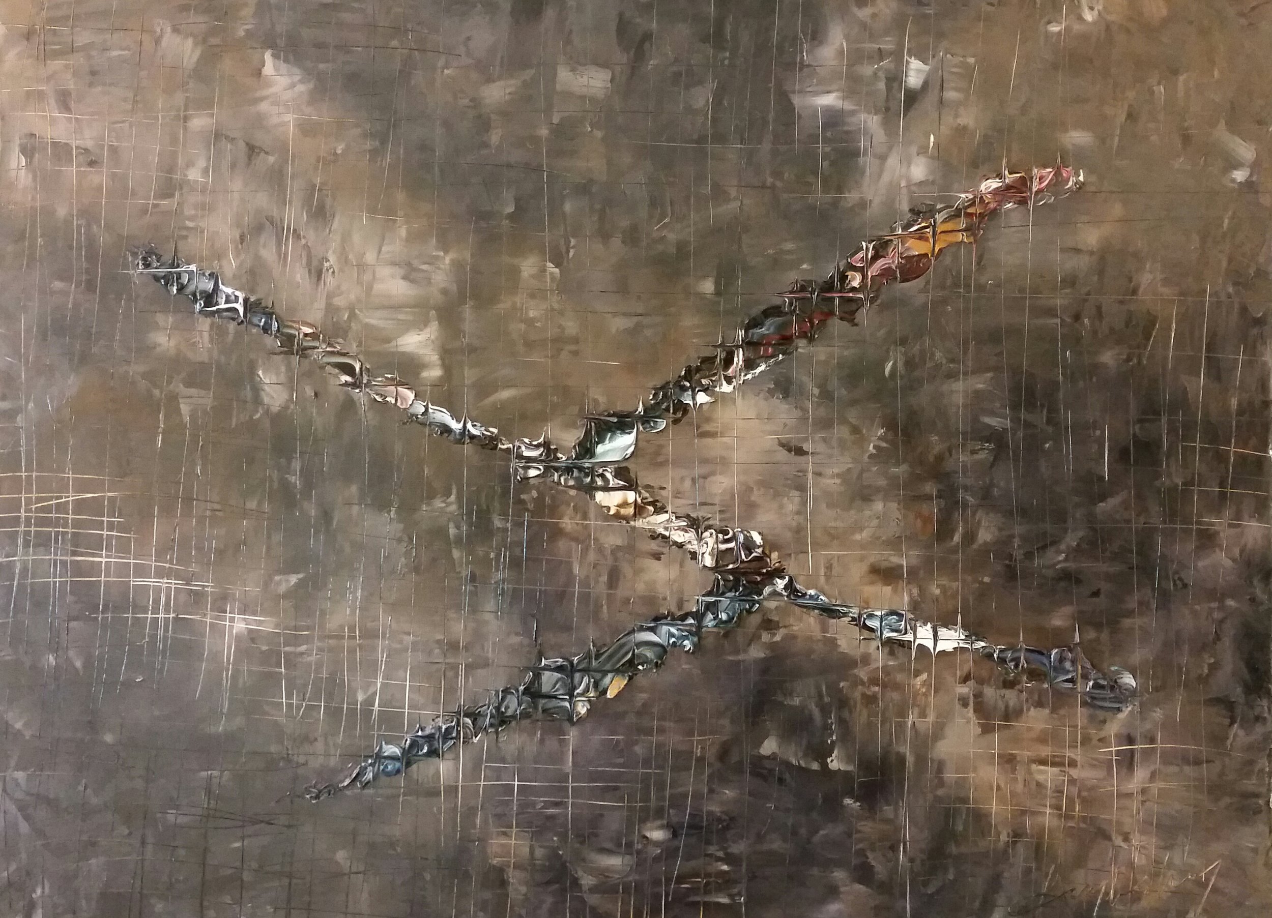 unforgiving agony 30x40