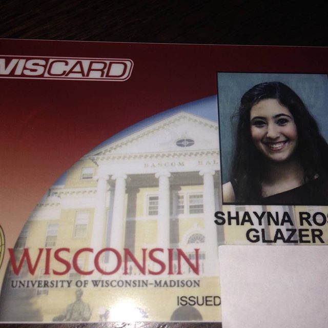 Shayna is officially a Badger! 🎓 #TheCollegeDoctor @shaynaglazer