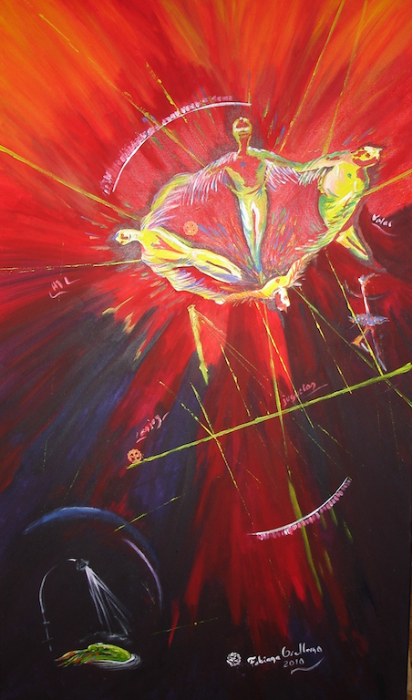 Acrobats, cirque du soleil
