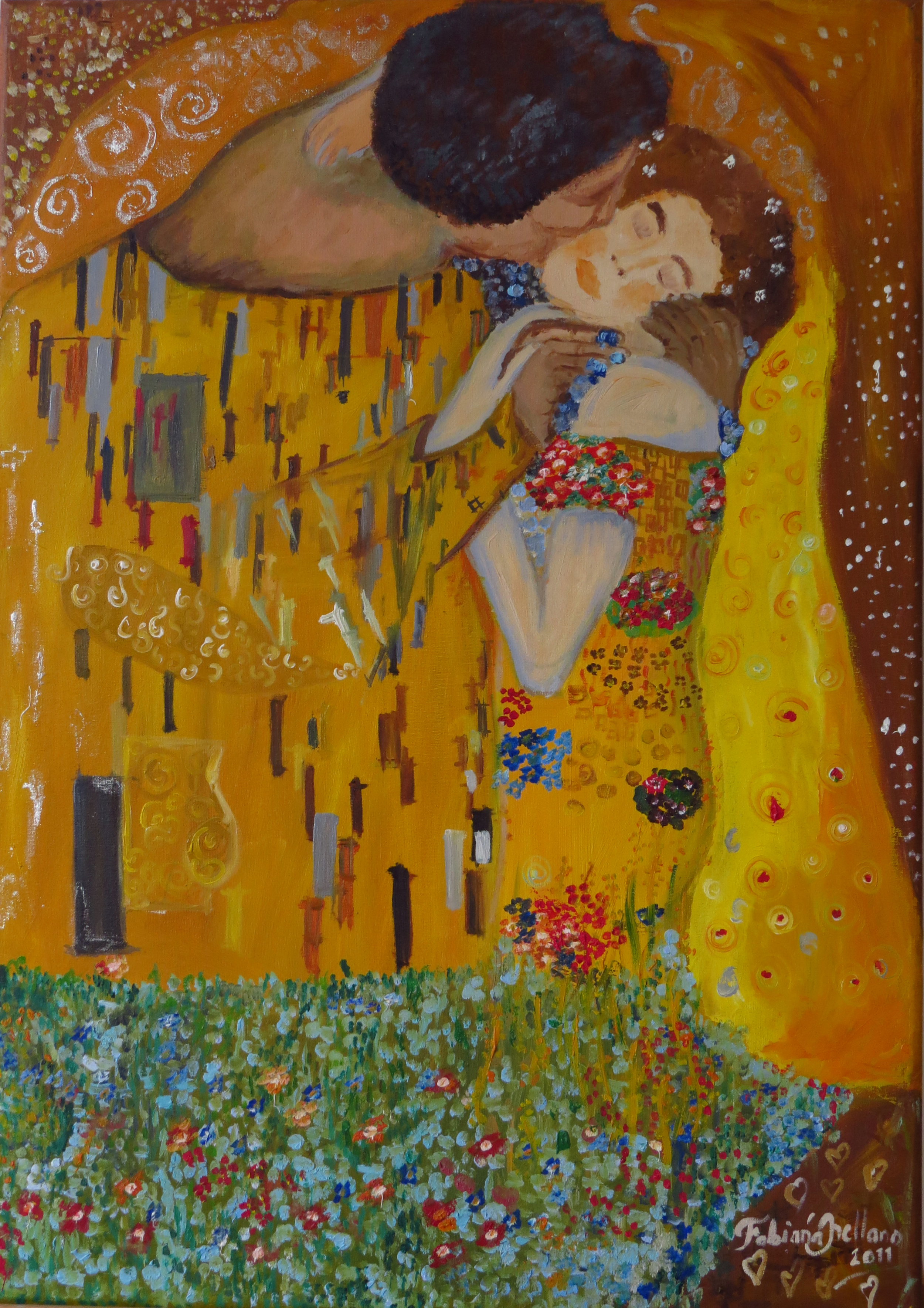 Study about Gustav Klimt's masterpieces