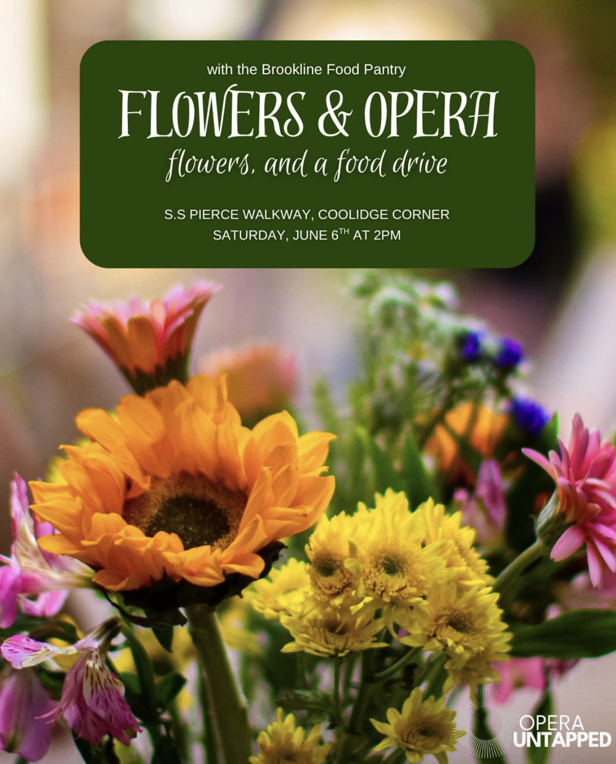 Opera Untapped - Flowers + Opera Coolidge Corner