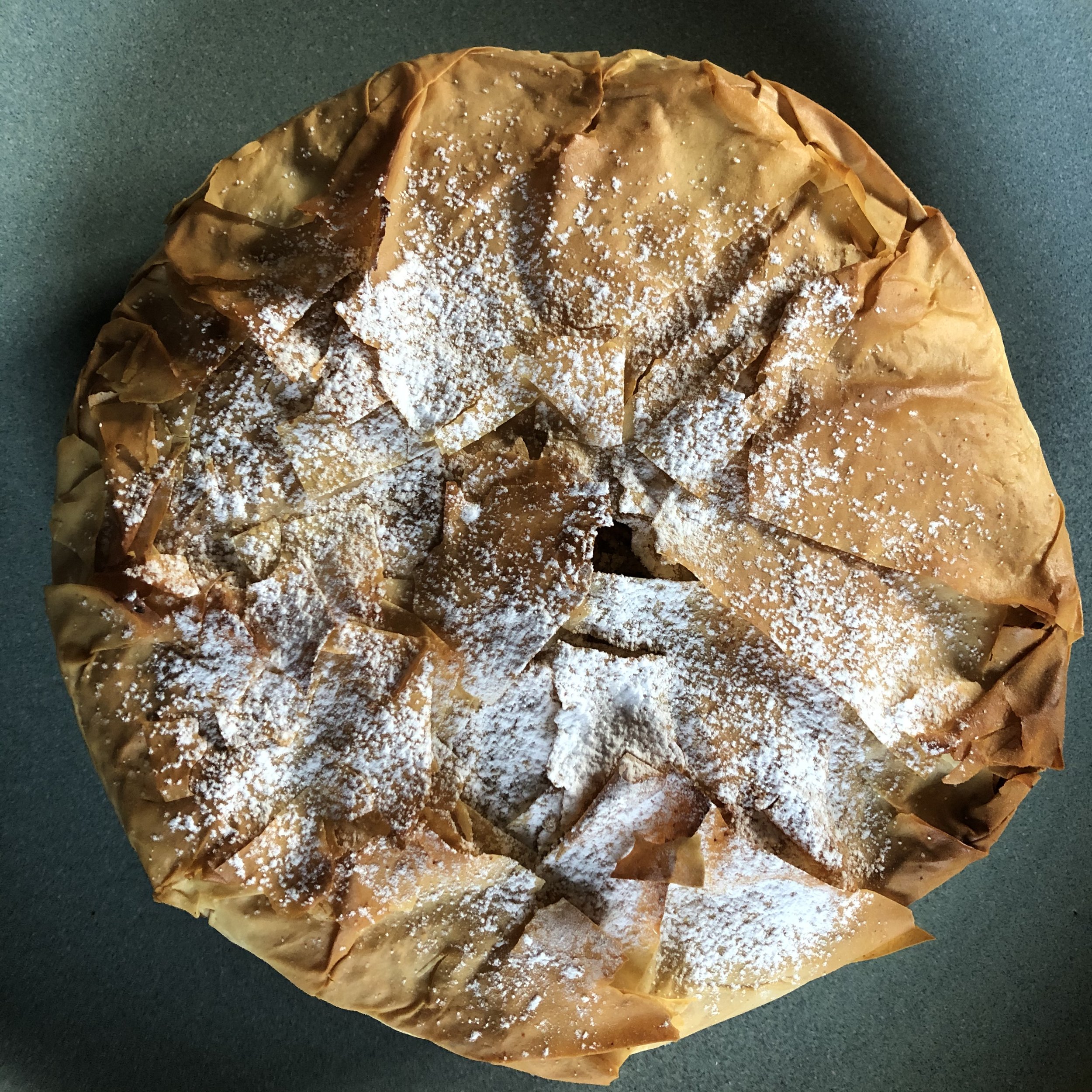 Basteeya with Celariac, Wild Mushrooms & Chestnuts