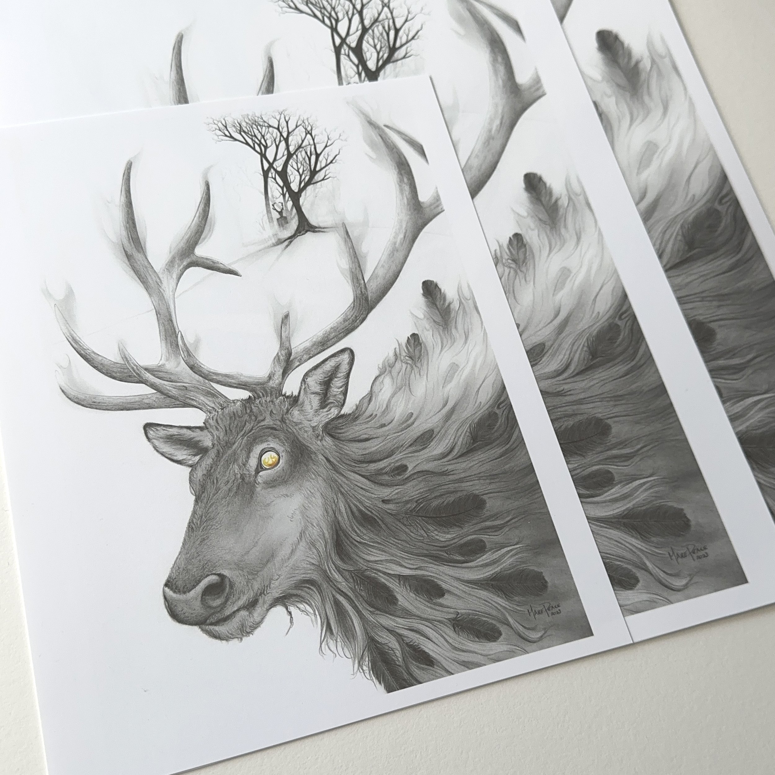 Burning Visions — Art & Illustration by Amanda Makepeace