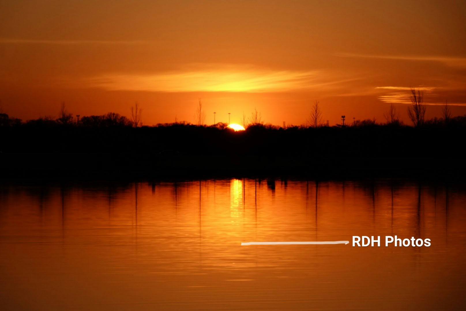 While perfecting his usage of light in photography, Rhynia caught a beautiful sunset at Shelby Farms Park in Memphis, Tennessee.