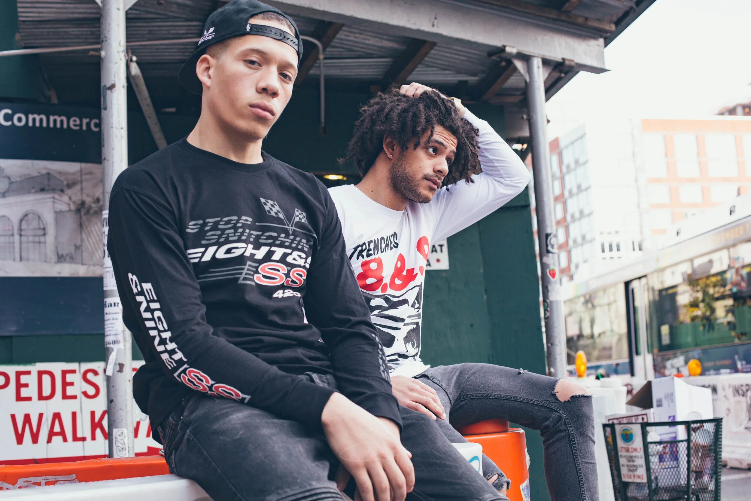 Jorjony and AJ posing.