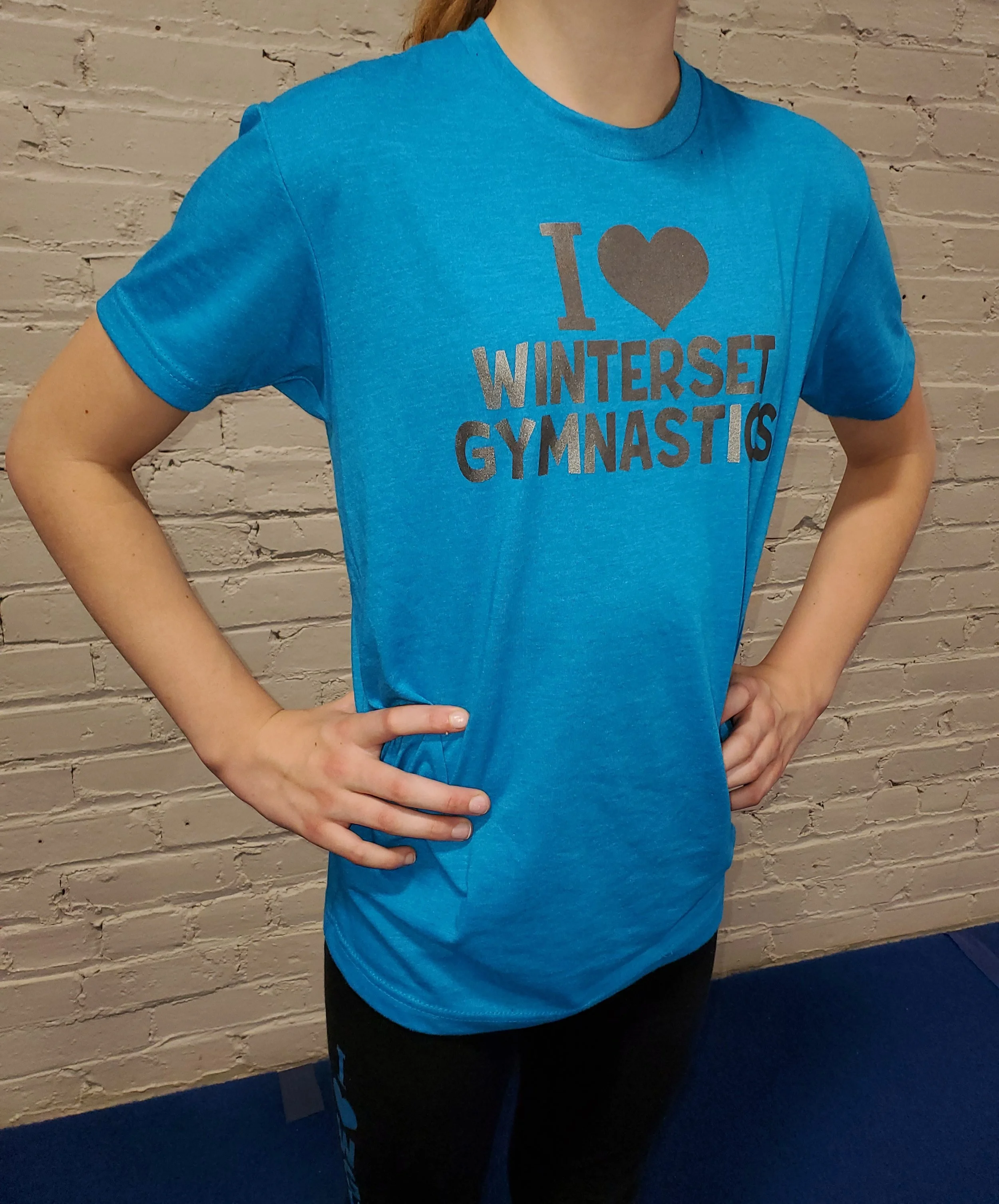 I {HEART} WINTERSET GYMNASTICS $15 Assorted Colors and Sizes Youth and Adult Sizes