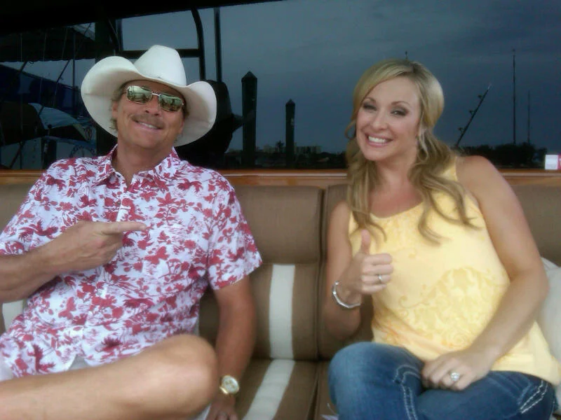 Katie Cook with Alan Jackson