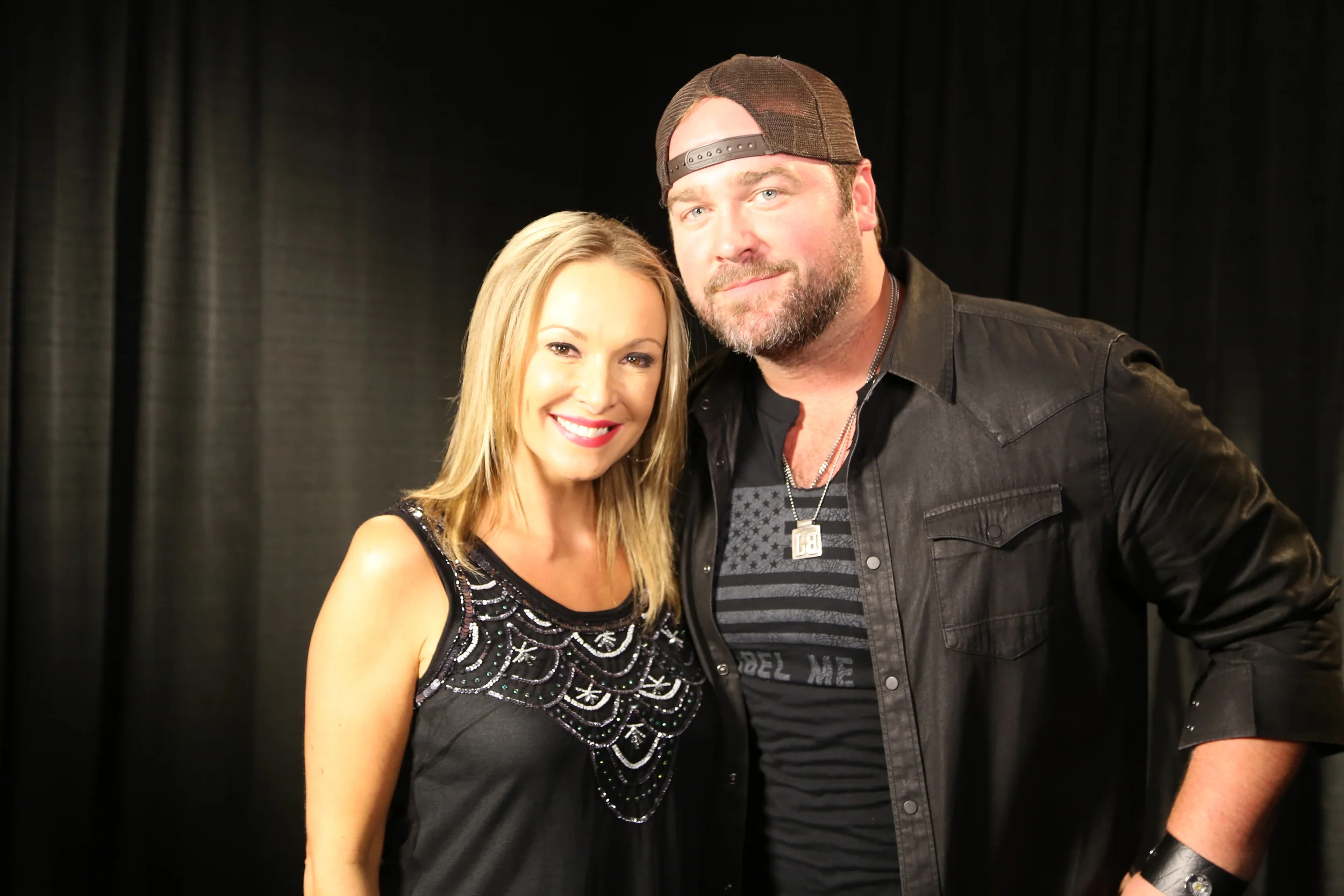  With Lee Brice backstage at CMA Music Fest 2015 