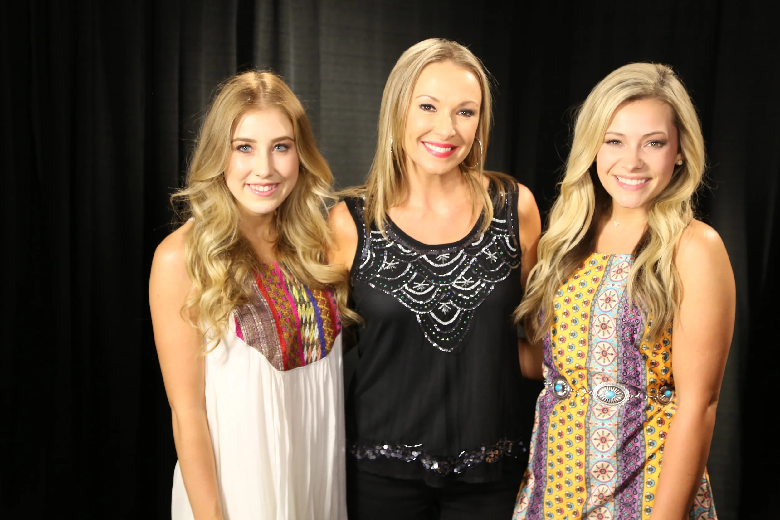  With Maddie and Tae at CMA Music Fest 2015 