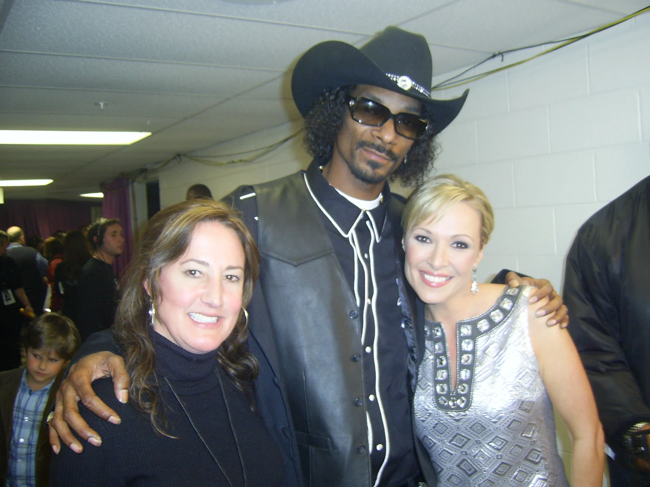 Katie Cook with Snoop Dog