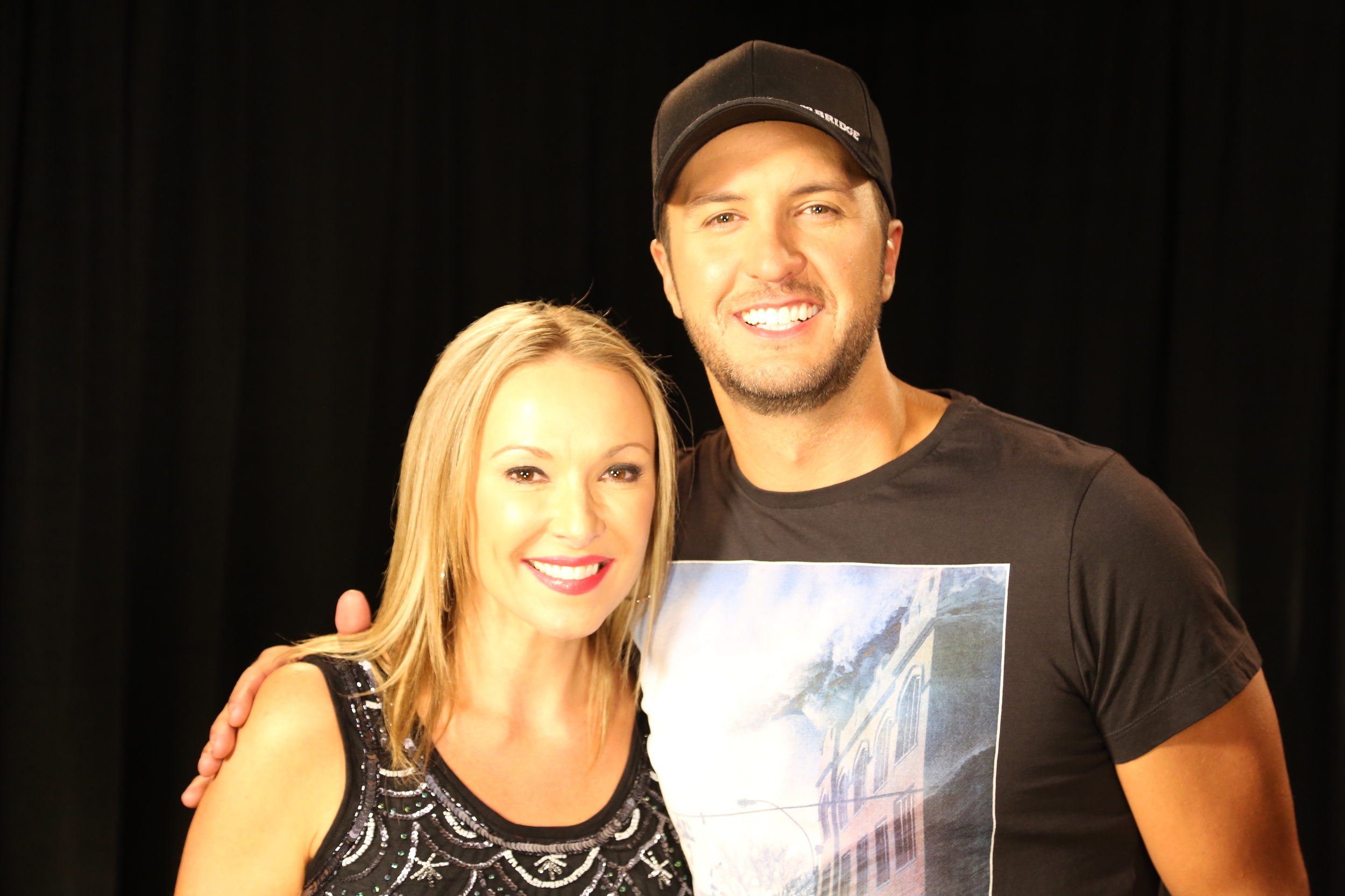 Katie Cook with Luke Bryan