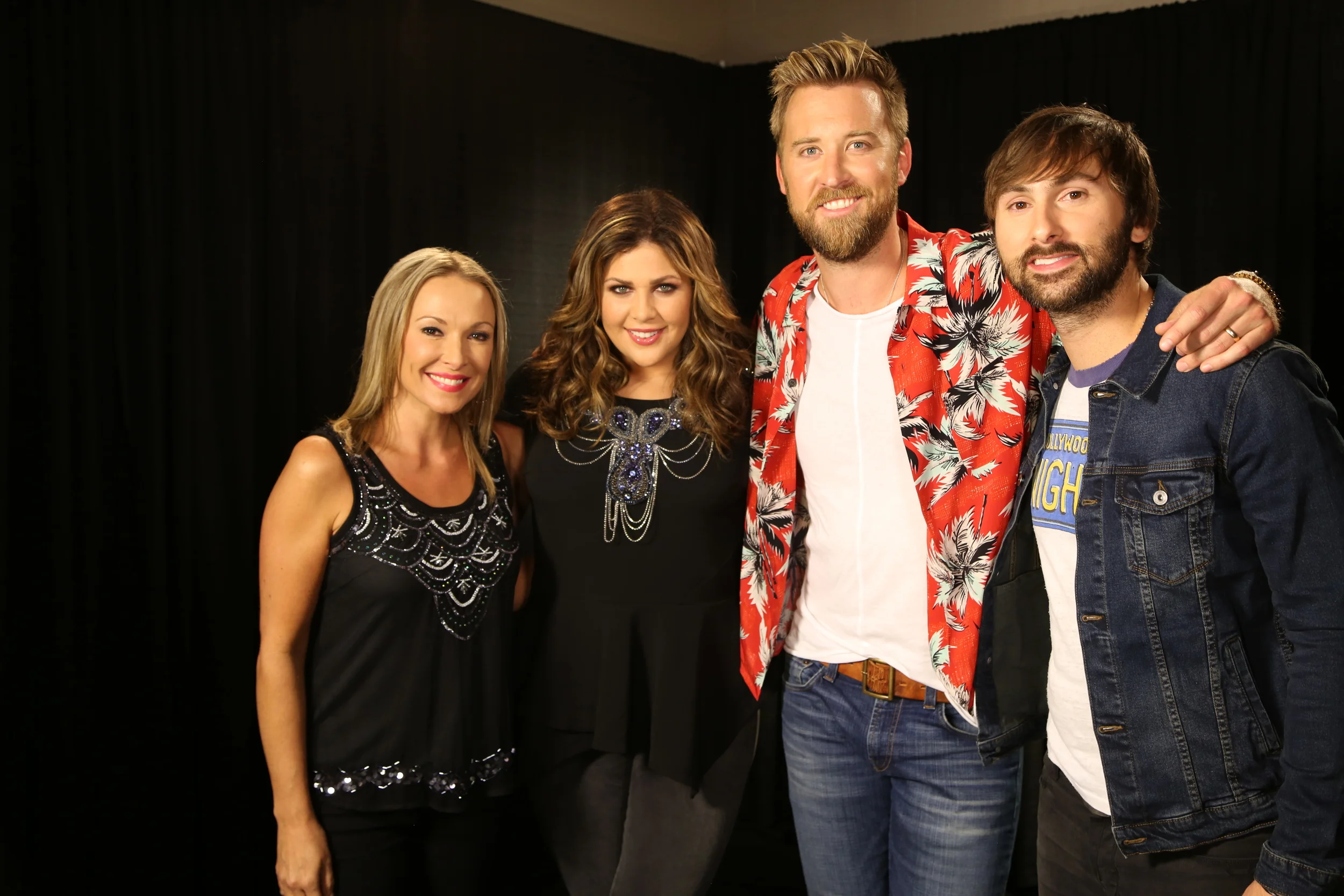 Katie Cook with Lady Antebellum