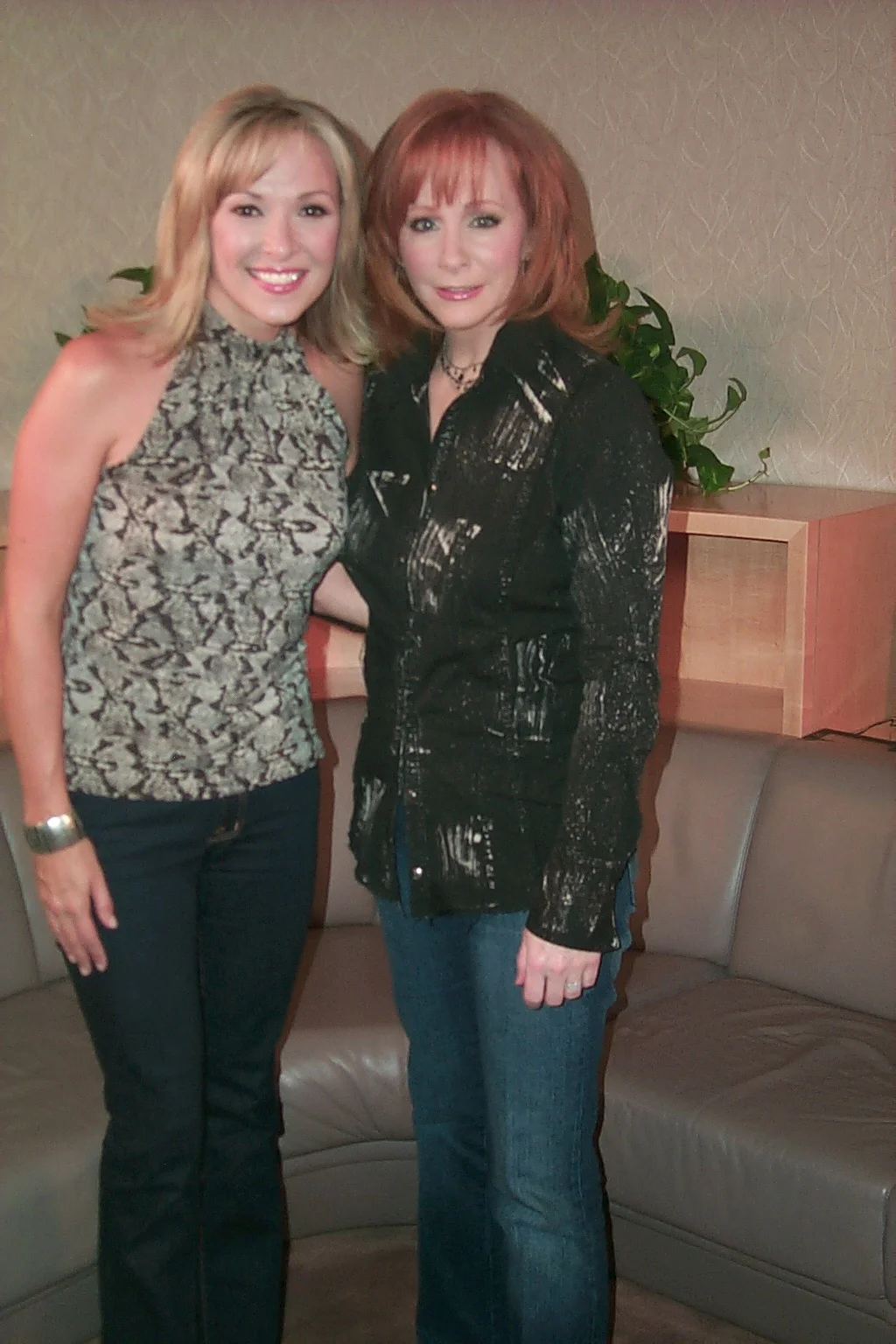 Katie Cook with Reba