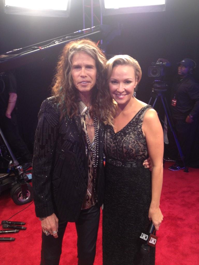 Katie Cook with Steven Tyler