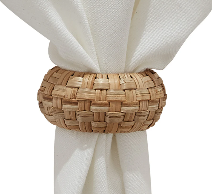 Napkin Ring- Rattan Woven