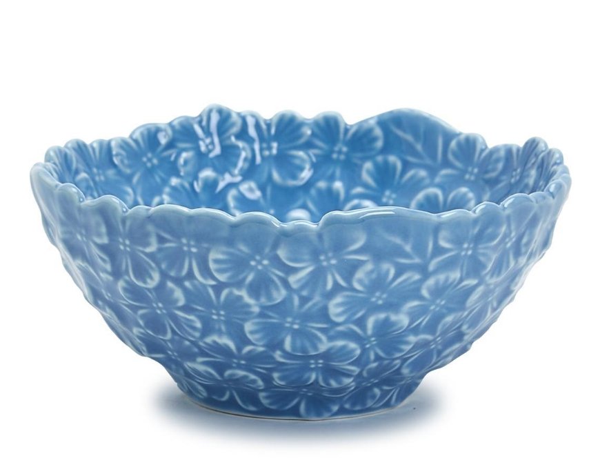 Two's Company Hydrangea Tidbit Bowl