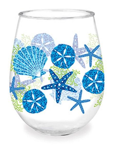 Wine Tumbler- Shells