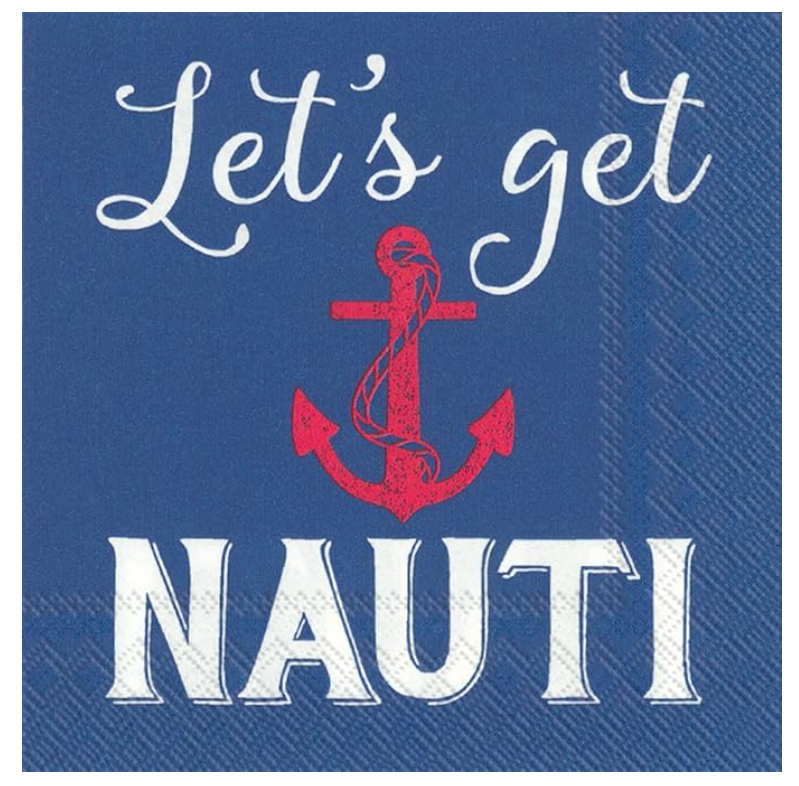 IHR Let's Get Nauti Cocktail Napkins