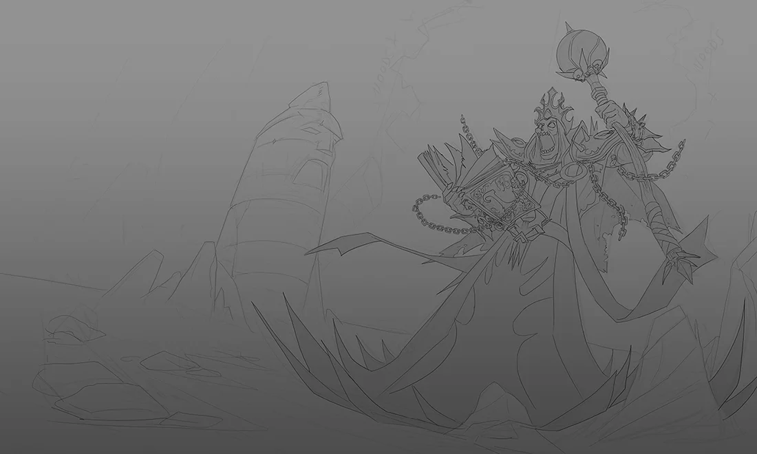 Karthus Splash sketch