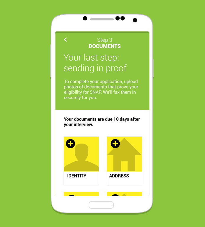 Feature 2: uploading documents