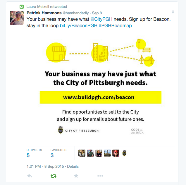 Beacon marketing material