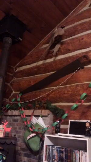 Our bespangled Christmas saw