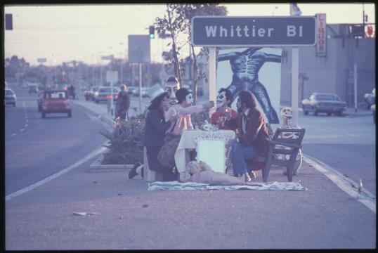 The First Supper After a Major Riot, 1974, Harry Gamboa Jr