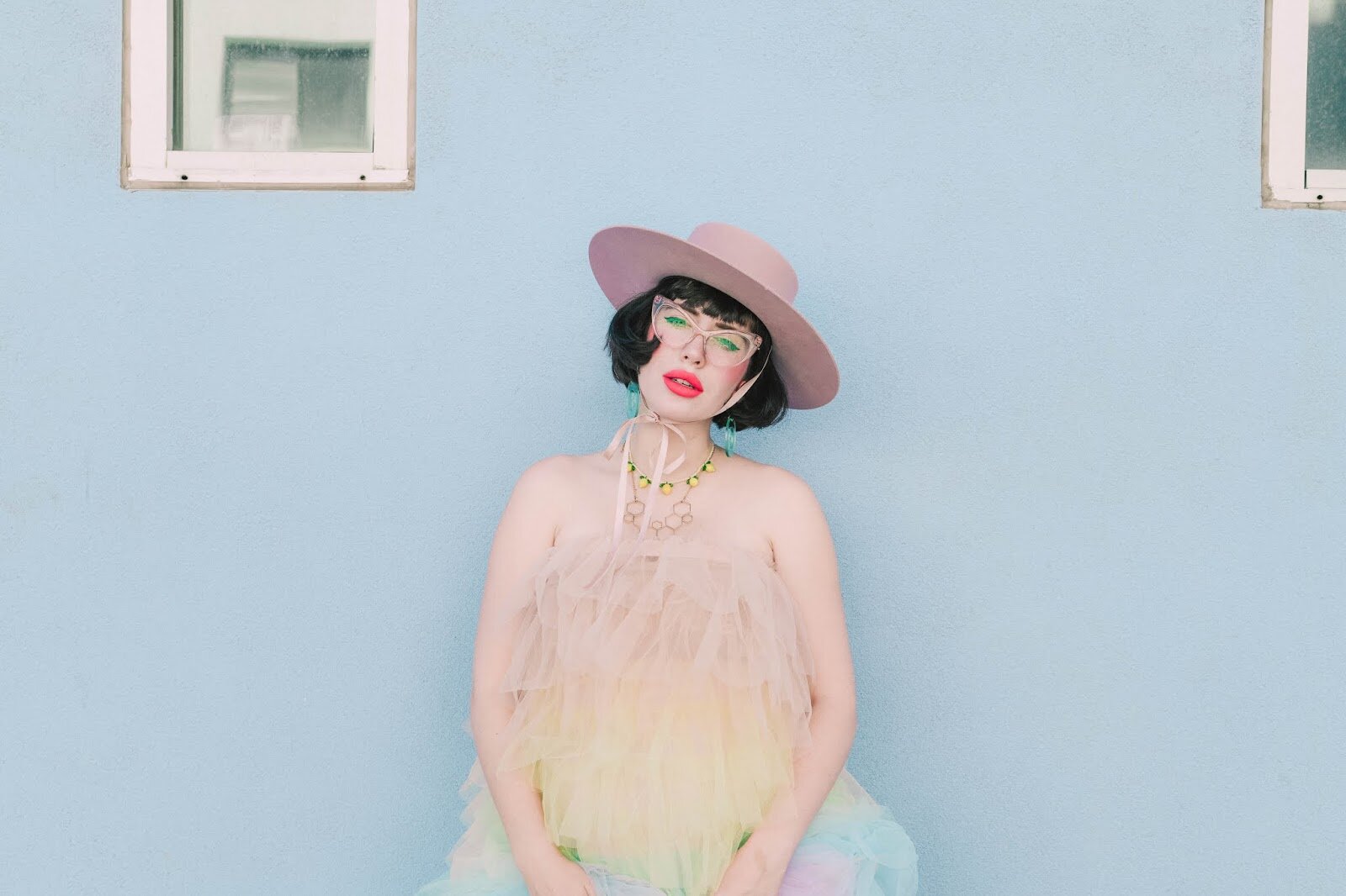 A Fashion Nerd Amy Roiland In Jagger Hat Rose Quartz Bagtazo