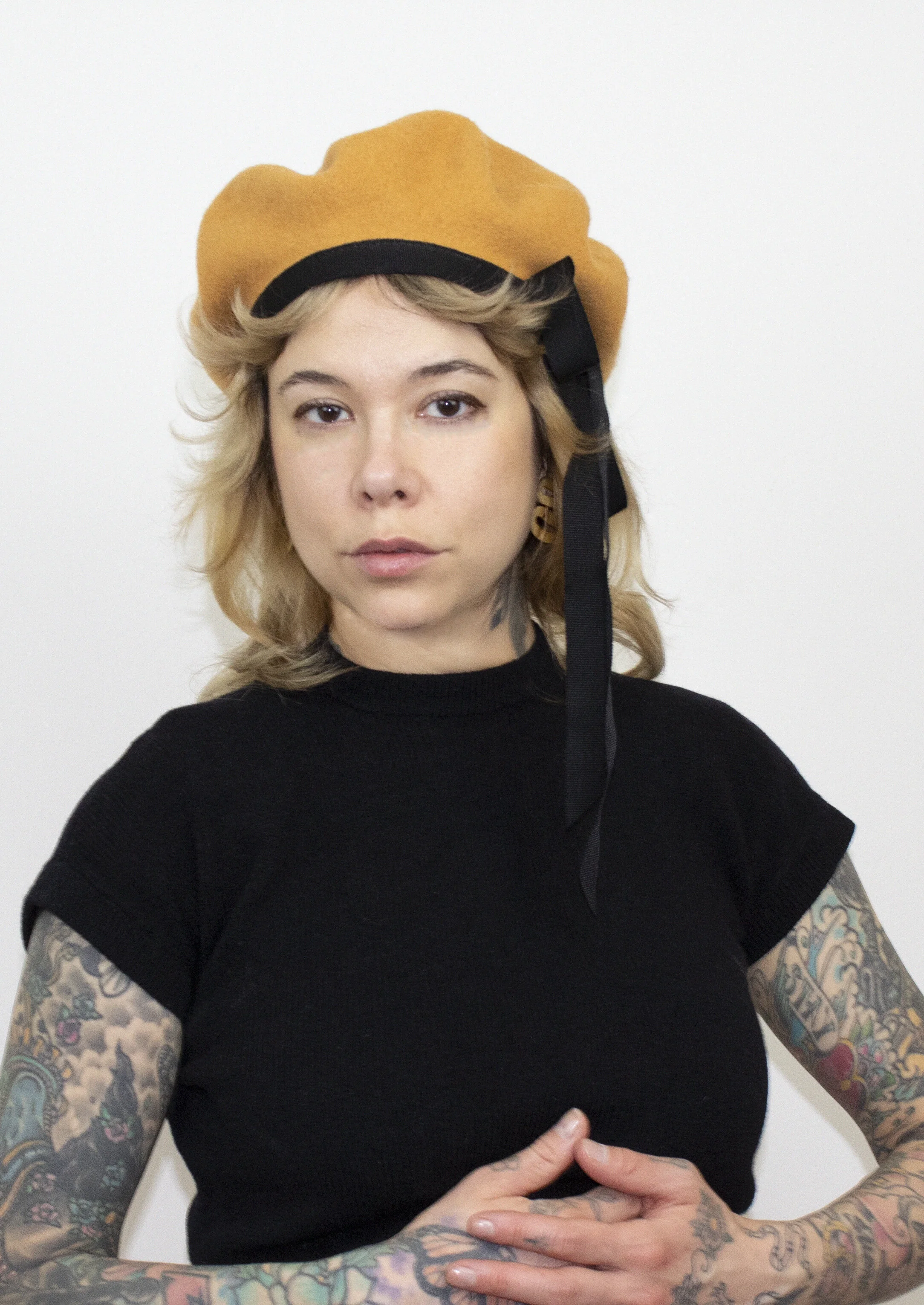 Bagtazo_Ecolier_Beret_Blonde