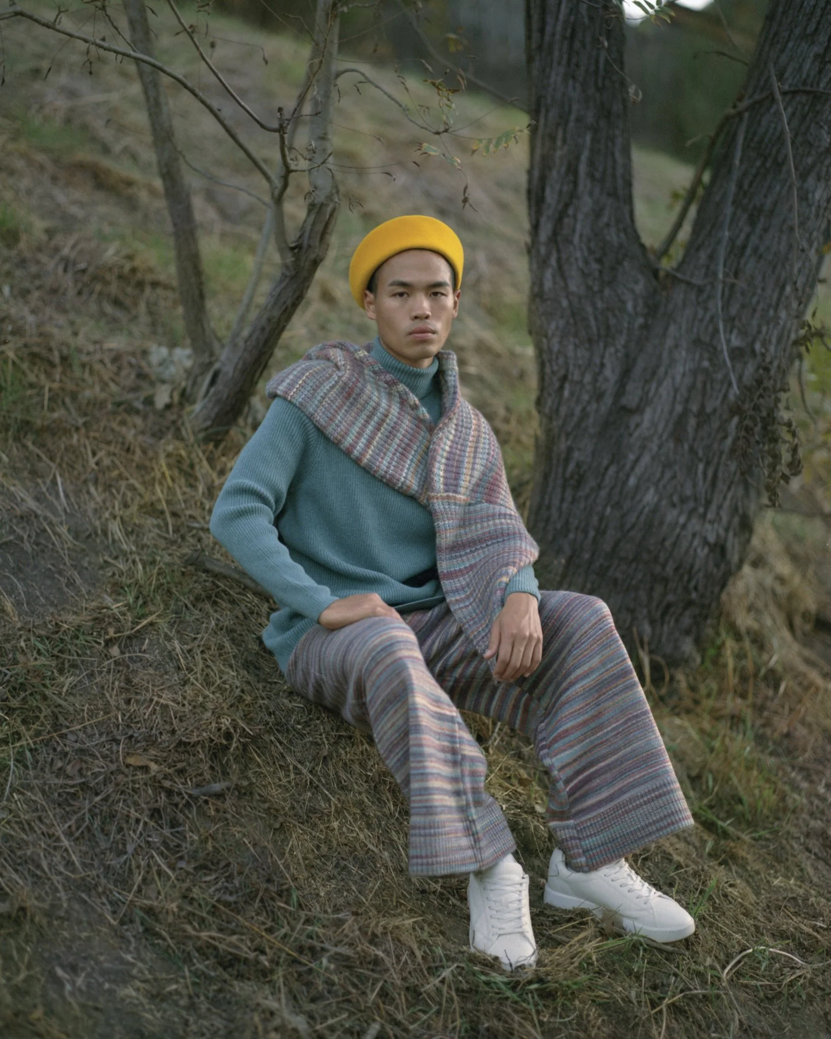 Bonnie Beret - Yellow - Bagtazo display picture 2
