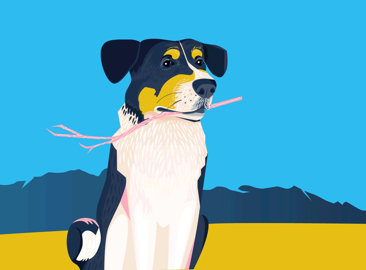 Flower Architecture Portraits — Lenz Illustration & Design