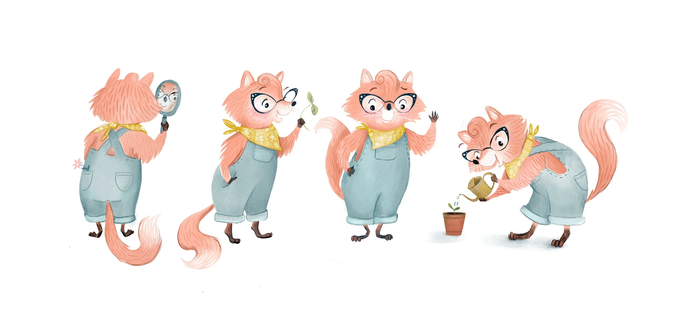 Fox Character — Lenz Illustration & Design