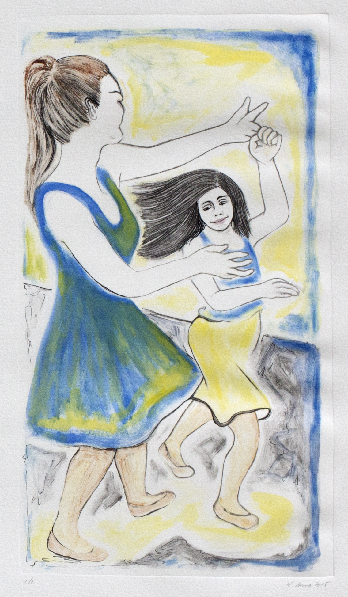 Mother and Child Dancing 2