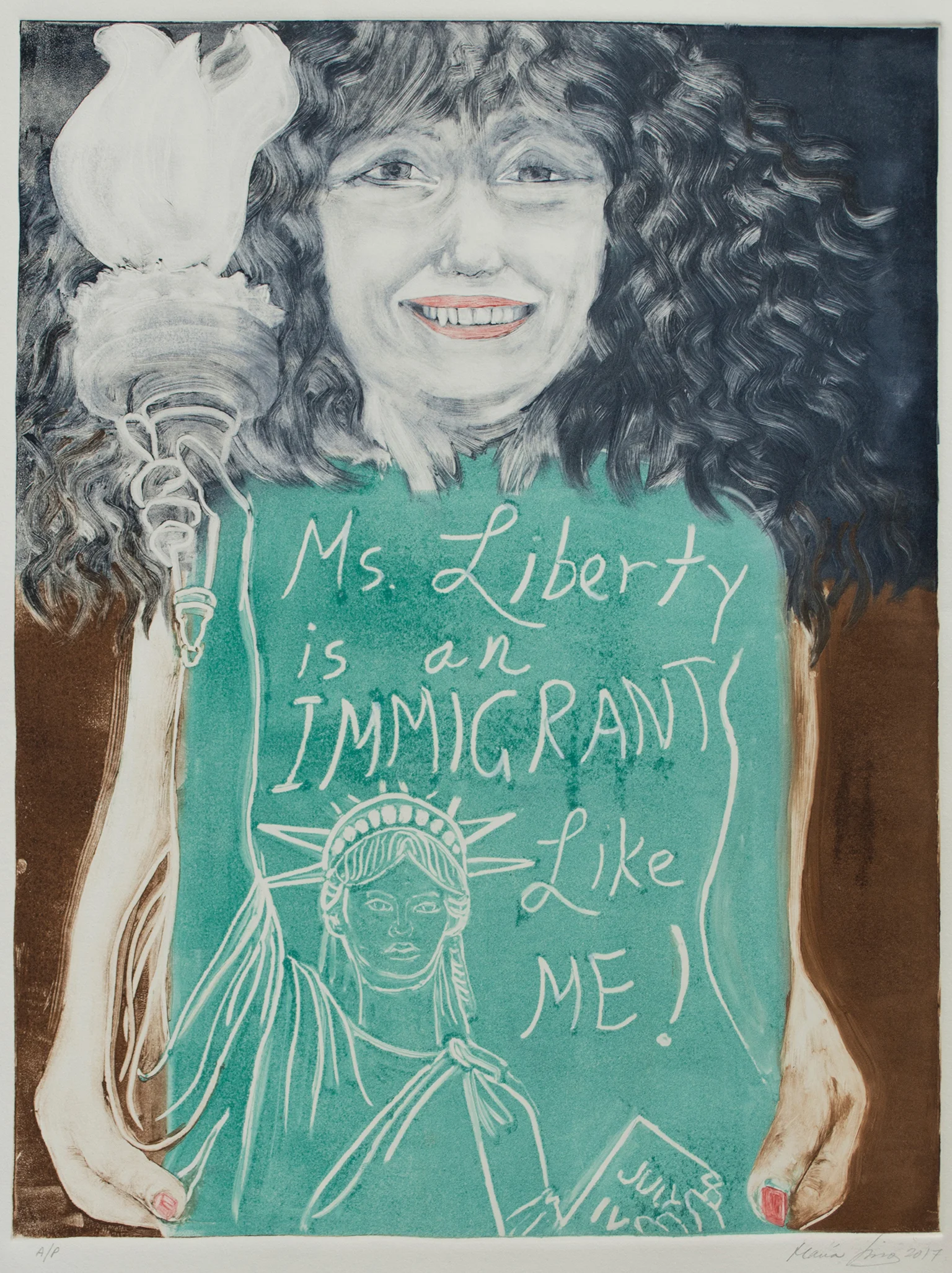 Ms. Liberty, Immigrant