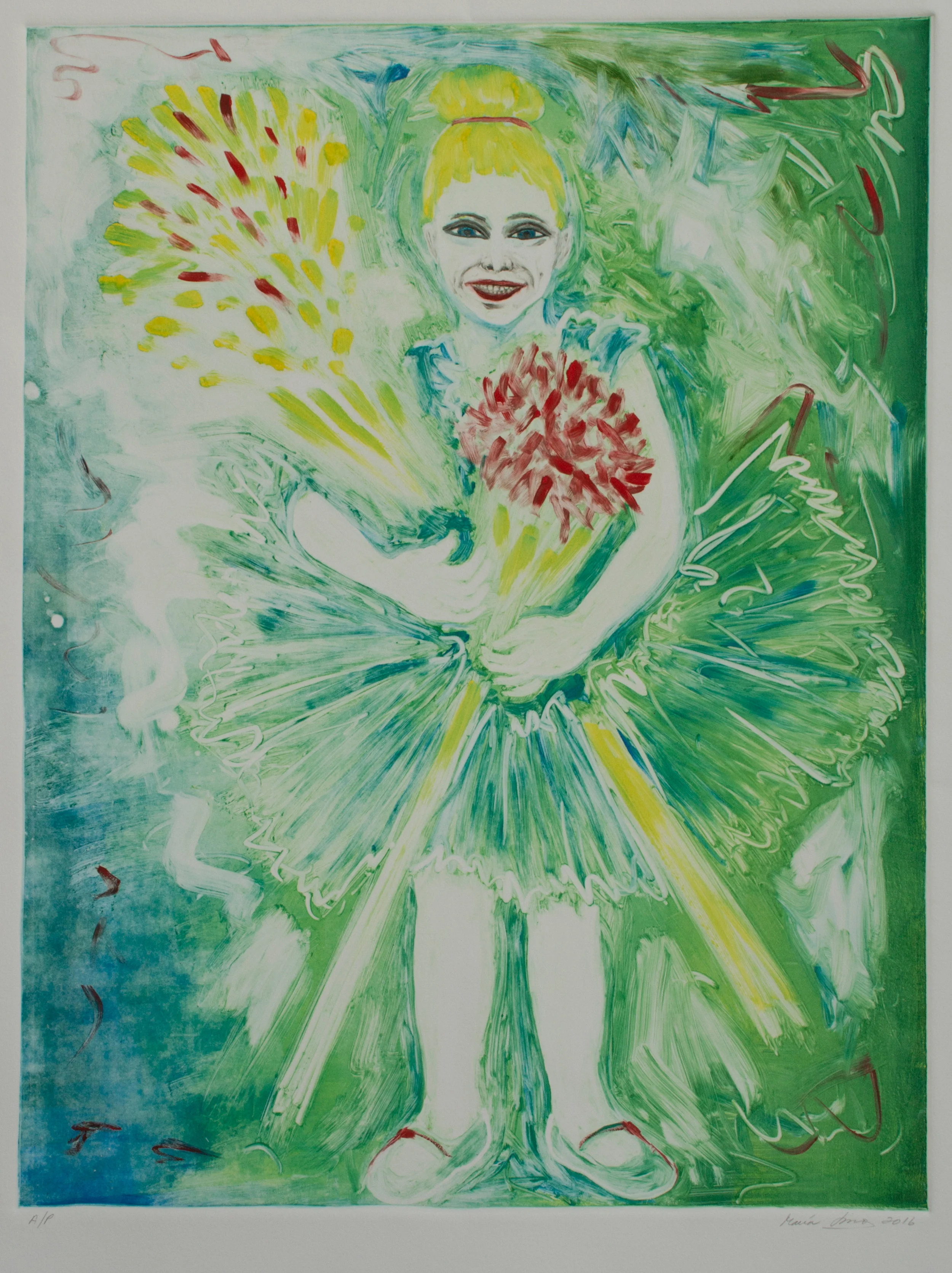 Dancer in Green